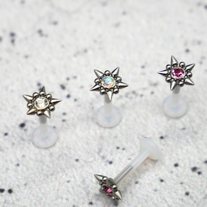 Piercing/Labret/Medusa Surgical Steel - 1B/06