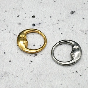 TITAN Piercing Ring Gold Silber - 1N/18