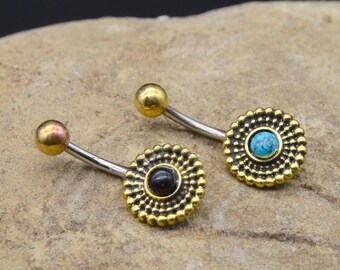 Belly button piercing 316L steel - 1N/02
