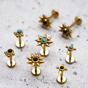 Piercing/Labret/Medusa/Tragus Surgical Steel - 1D/07