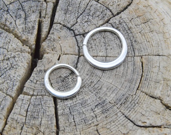 Piercing/anillo/septum de oro 925 de 1,0 mm - 1J/01