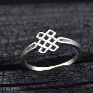 925 silver ring KARMA