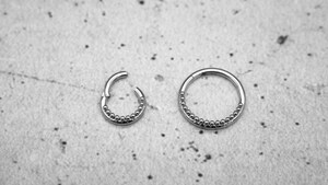 10 Anneaux Nez Piercing Acier Chirurgical - Tailles 6/8/10/12/14 Mm, Hypoallergénique, Pour Homme Et Femme