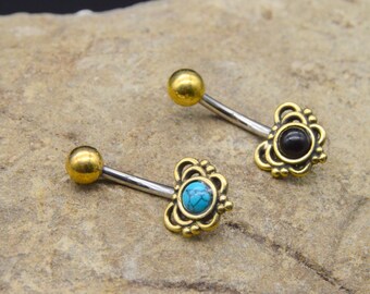 Belly button piercing 316L steel - 1N/02