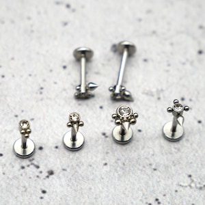 Piercing/Labret/Medusa/Tragus Surgical Steel - 1D/09