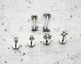 Piercing/Labret/Medusa/Tragus Surgical Steel - 1D/09