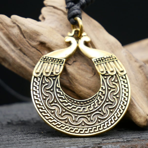 Brass necklace - CC-6