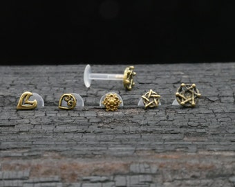 Piercing/Labret/Medusa 1,2 mm - 1J/18
