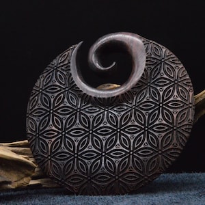 Ear weight made of Narra Wood - HH-5