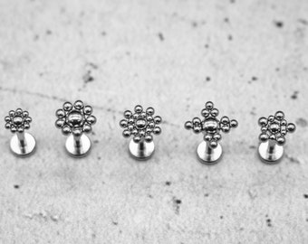 Piercing/Labret/Medusa Acero Quirúrgico - 1O/01