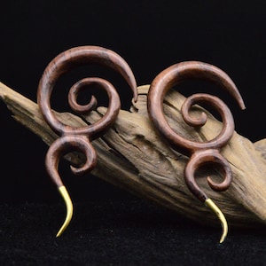 Narra Wood Ear Weight - HH-8