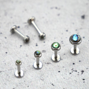 Piercing/Labret/Medusa/Tragus Surgical Steel - 1B/20