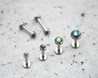 Piercing/Labret/Medusa/Tragus Surgical Steel - 1B/20