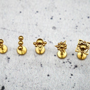 Piercing/Labret/Medusa Surgical Steel - 1D/03