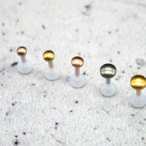 Piercing/Labret/Medusa Surgical Steel - 1B/07