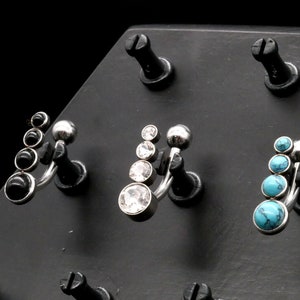 Belly button piercing surgical steel - 1 M/14