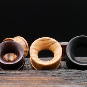 1x Tunnel Narra Wood 4-40 mm - P2