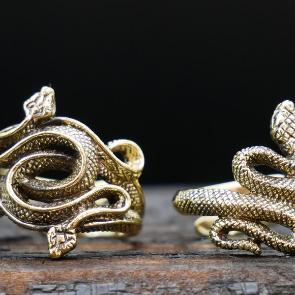 Fingerring Unisize Snake - N3