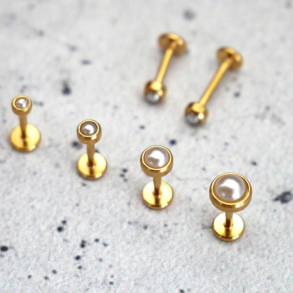 Piercing/Labret/Medusa/Tragus Kirurgiskt Stål - 1C/07