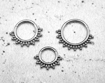 Piercing/ring/septum surgical steel - 1F/04