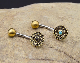Belly button piercing 316L steel - 1N/02