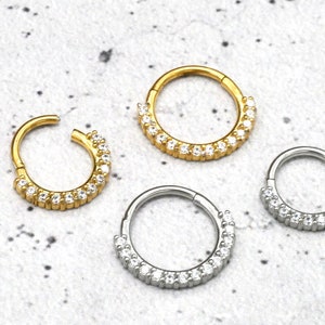 Anillo Piercing Septum Hélice Daith Tragus - 1G/18