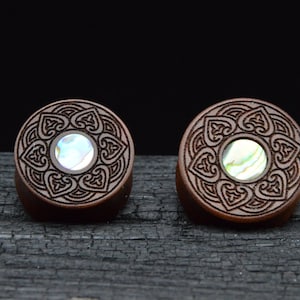 1x Plug Sawo Wood Abalone - F1