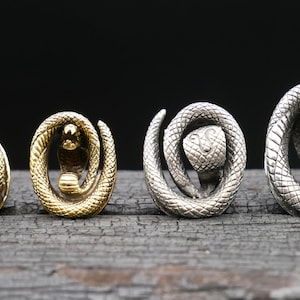 1x Plug/Tunnel made of brass I1/2