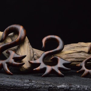 Narra Wood Ear Weight - GG-6