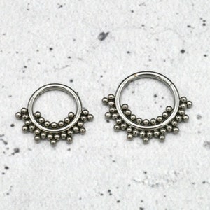 Piercing Ring Septum Helix Daith Tragus - 1G/15