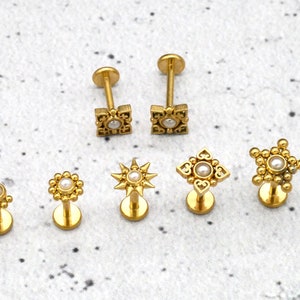 Piercing/Labret/Medusa/Tragus Surgical Steel - 1G/10