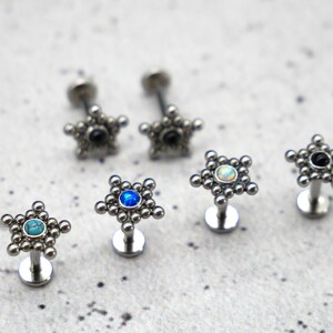 Piercing/Labret/Medusa/Tragus Kirurgiskt Stål - 1E/07
