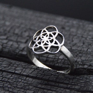 925 silver ring LIFE