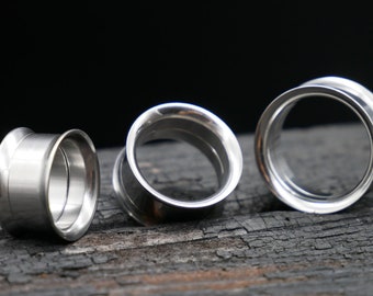 1x tunnel made of surgical steel - A2