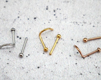 Piercing/nose stud surgical steel - 1B/13