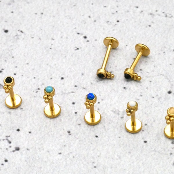 Piercing/Labret/Medusa/Tragus Surgical Steel - 1F/16