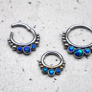 Piercing Ring Septum Surgical Steel 1.2mm 16g - 1A/15