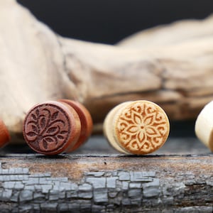 Fake Plug made of Narra Wood - N2