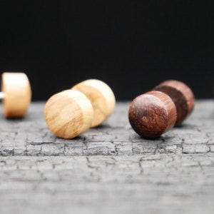 Fake Plug made of Narra Wood - N2