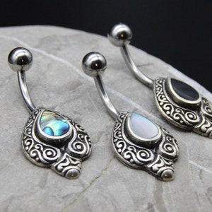 Belly button piercing 925 silver - 1N/07