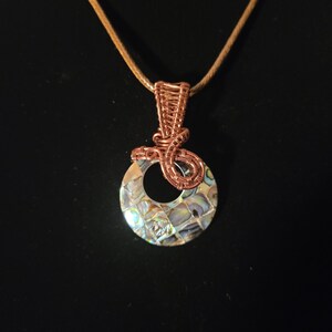 Abalone Agogo Pendant