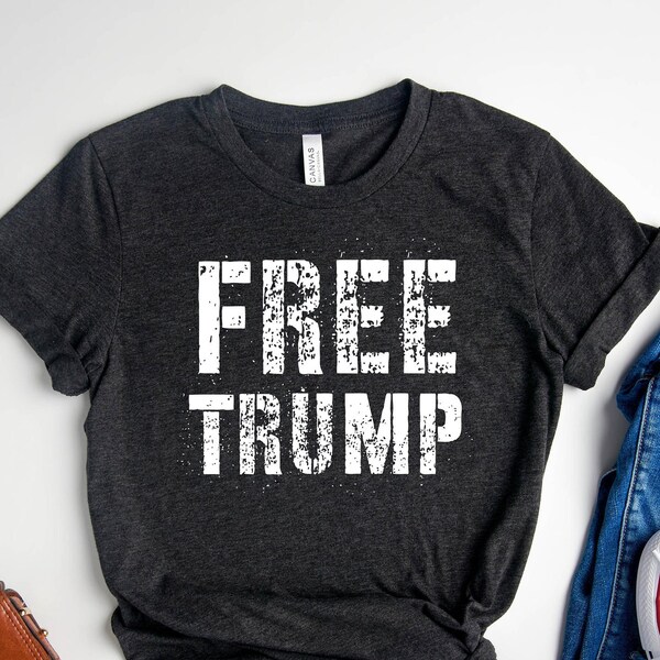 T-shirt Trump 2024 - Cadeau Pour Supporters Conservateurs Républicains