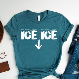 Ice Ice Baby, Mom To Be Shirt, Pregnancy Reveal, Pregnancy Shirt, Pregnant Mom Shirt, Expecting Shirt, Gift For Pregnant image 1