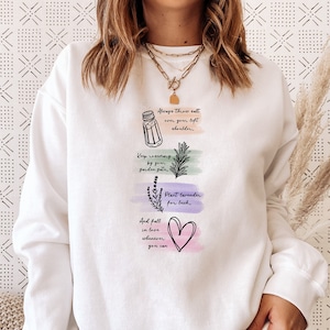 Salt Rosemary Lavender Love Sweat, Practical Magic Sweater, Magic Spell Sweat, Halloween Sweatshirt