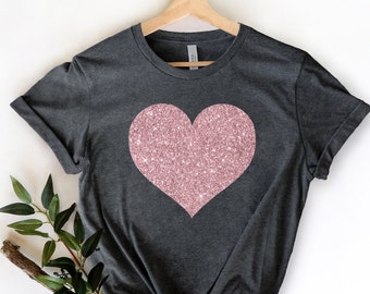 Heart Shirt, Valentine's Day Shirt, Love Heart Shirt, Gift For Her, Valentine Heart Shirt, Cute Love Shirt