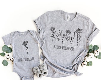 mama and baby matching shirts