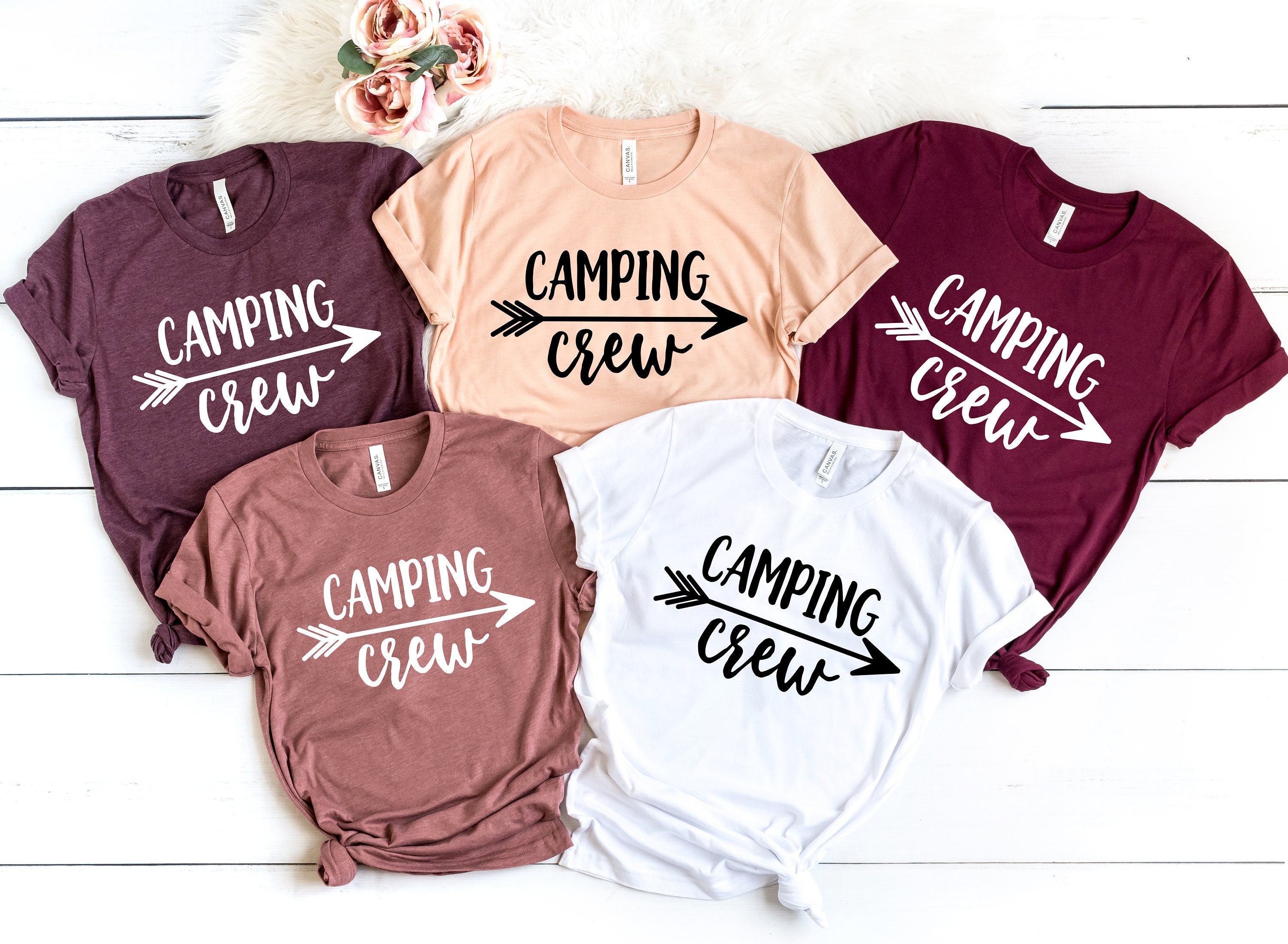 Camping Family Shirt Camping Adventure Shirts Camping Crew Etsy