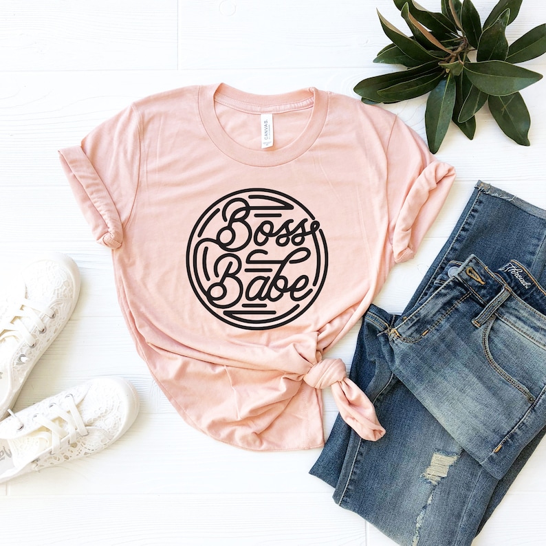 Boss Babe Shirt Gift for Boss Women Girl Boss Shirt