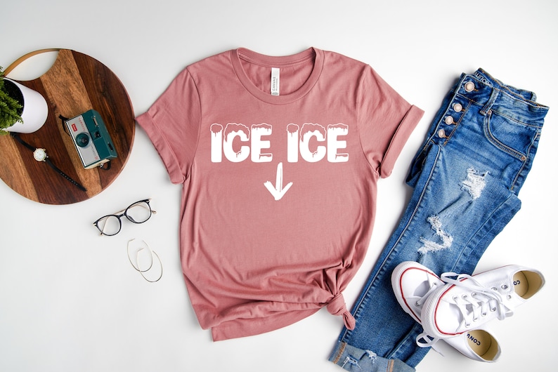 Ice Ice Baby, Mom To Be Shirt, Pregnancy Reveal, Pregnancy Shirt, Pregnant Mom Shirt, Expecting Shirt, Gift For Pregnant image 2