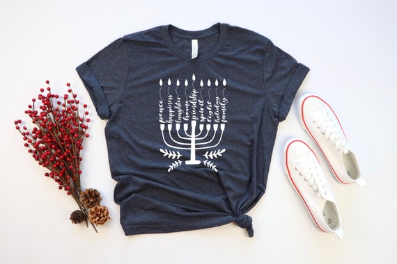 Happy Hanukah Shirt, Jewish Shirt, Holiday Hanukkah Shirt, Jewish Saying Shirt, Hanukkah Gift Shirt